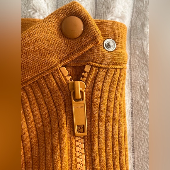 COURREGES REEDITION RIB KNIT PANTS • Size 2 - Picture 10 of 14